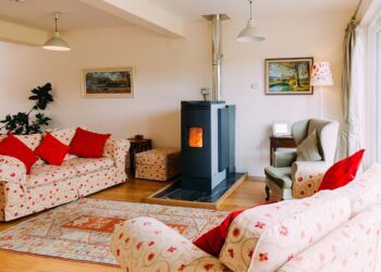 Das Innere eines Ferienhauses in Schwanebeck