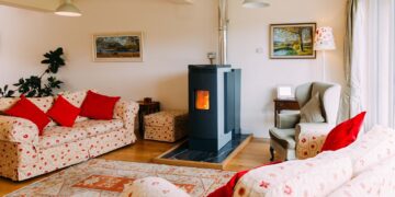 Das Innere eines Ferienhauses in Schwanebeck